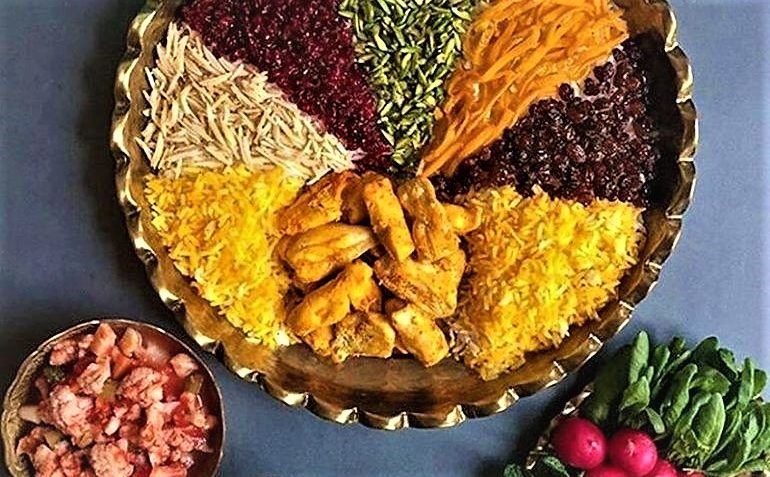 موتد اولیه مرصع پلو 